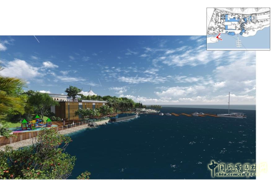 濱海區(qū)效果圖