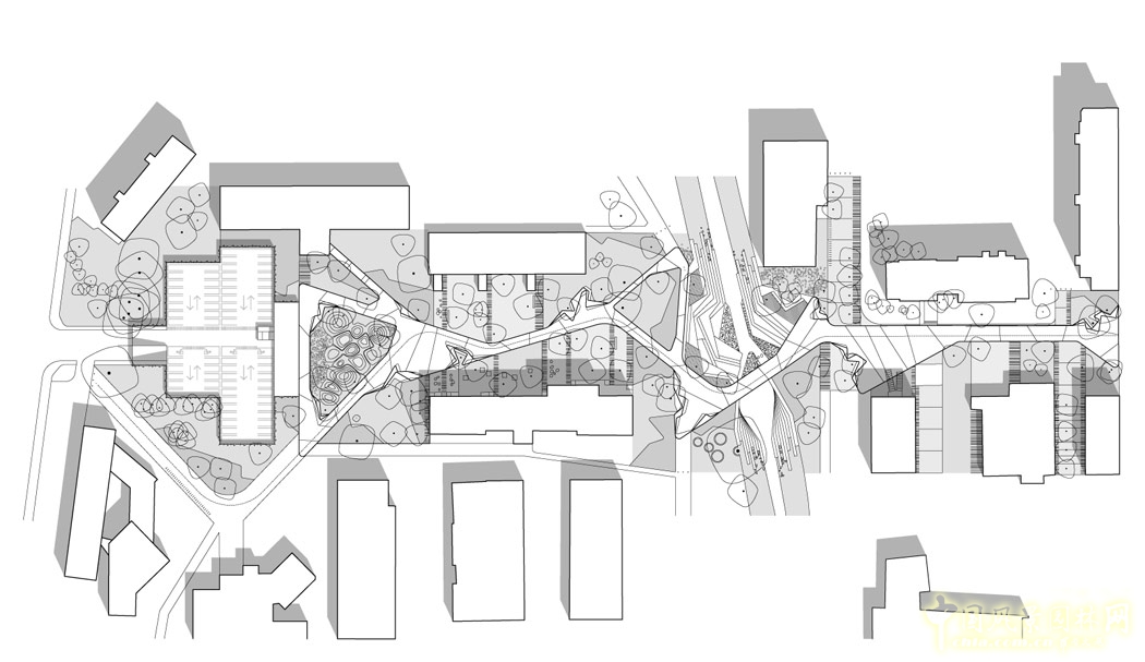 斯洛文尼亞韋萊涅Promenada城市中心廣場