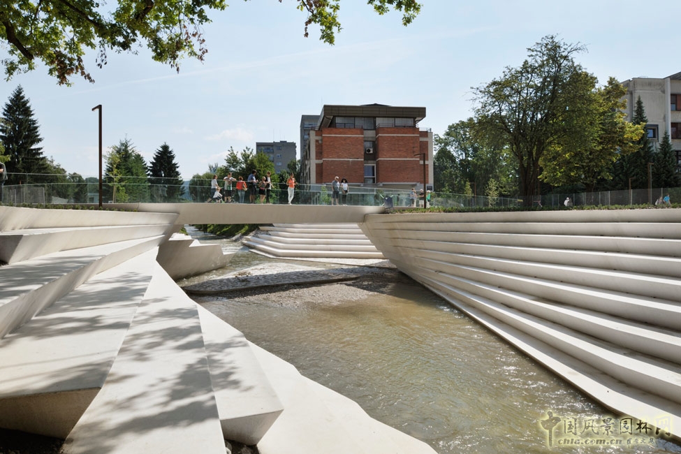 斯洛文尼亞韋萊涅Promenada城市中心廣場(chǎng)