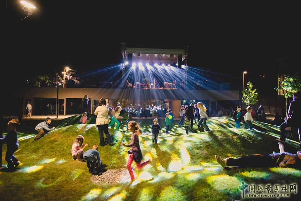 斯洛文尼亞韋萊涅Promenada城市中心廣場