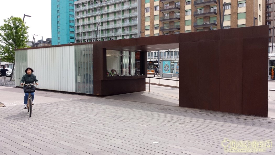 意大利帕多瓦火車(chē)站站前廣場(chǎng)