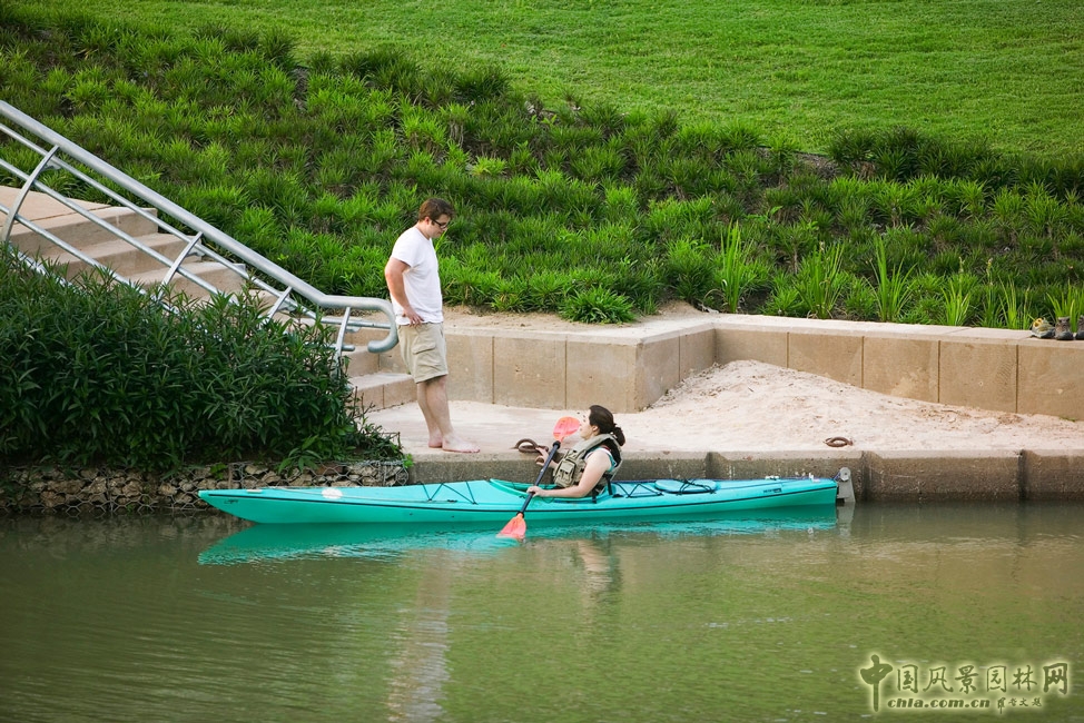 SWA作品:美國休斯敦市布法羅河濱漫步公園景觀設計