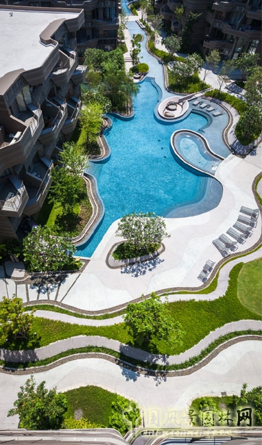 泰國Baan San Ngam公寓景觀設計