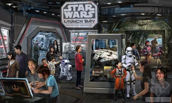 上海迪士尼樂園景觀方案效果圖