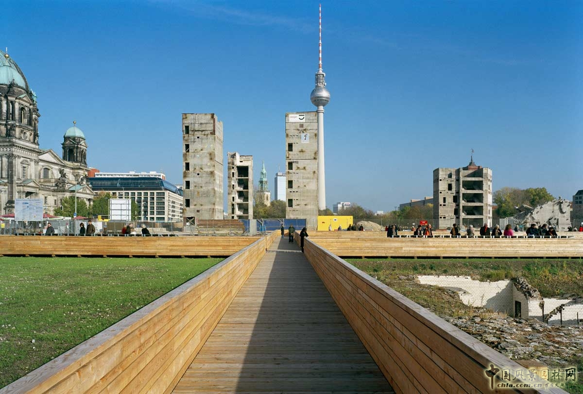 德國柏林人民宮外圍空間景觀改造設計