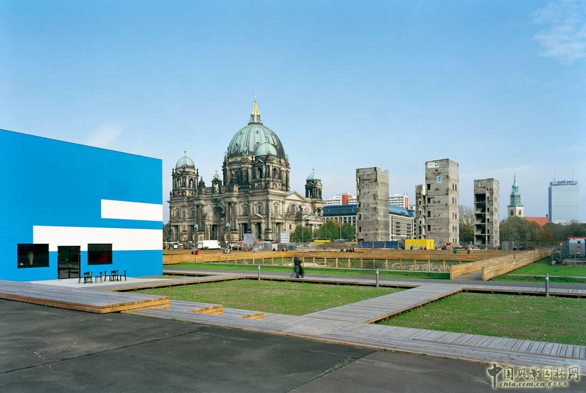德國柏林人民宮外圍空間景觀改造設計