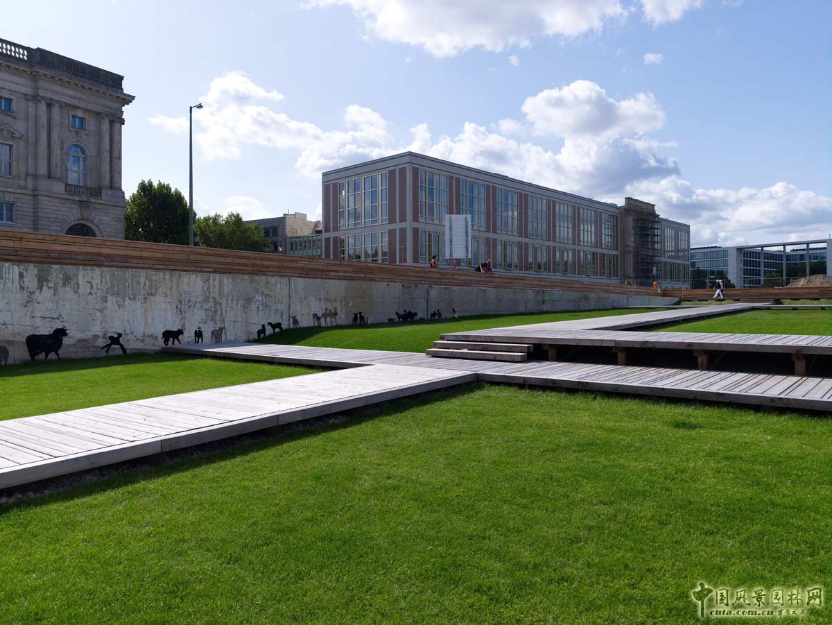 德國柏林人民宮外圍空間景觀改造設計