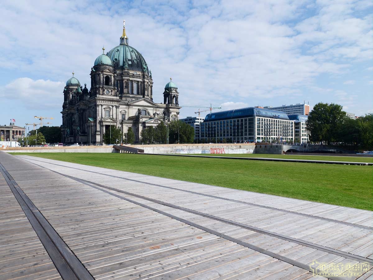 德國柏林人民宮外圍空間景觀改造設計