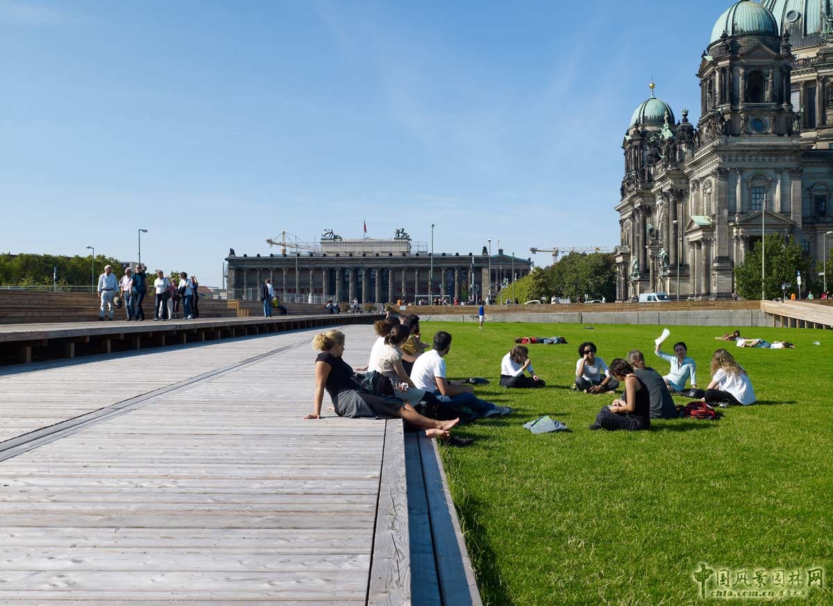 德國柏林人民宮外圍空間景觀改造設計