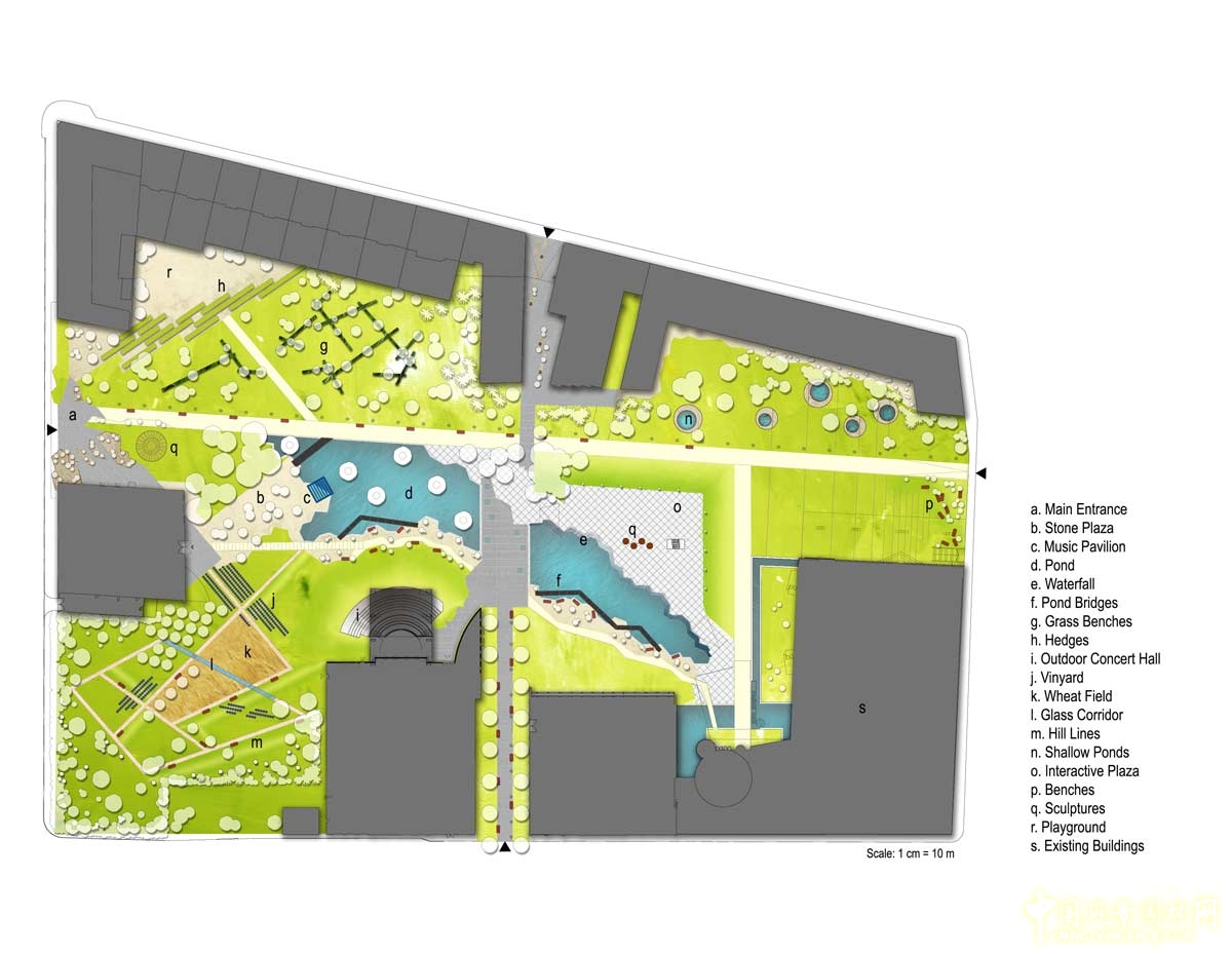 匈牙利布達(dá)佩斯千禧公園景觀設(shè)計(jì)