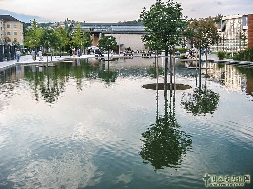 匈牙利布達佩斯千禧公園景觀設計