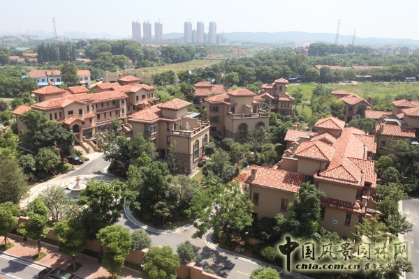 2015住宅景觀獎：洞庭湖國際公館一期別墅景觀綠化