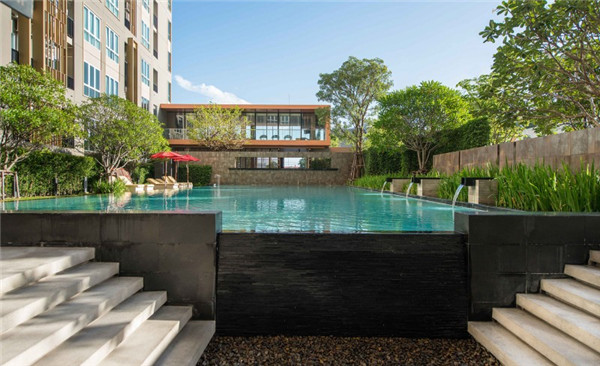 泰國(guó)曼谷高層公寓小區(qū)景觀設(shè)計(jì)