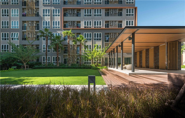 泰國曼谷高層公寓小區(qū)景觀設(shè)計(jì)