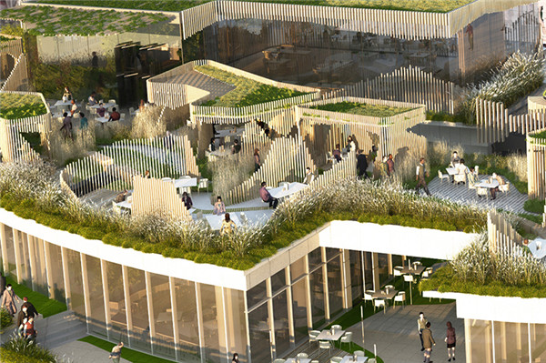 巴黎拉德芳斯區(qū)氧氣公園景觀設(shè)計(jì)