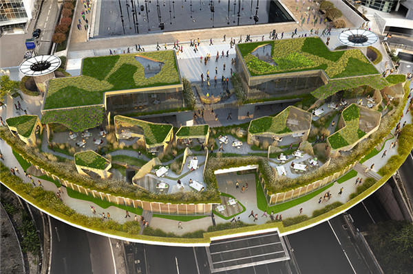 巴黎拉德芳斯區(qū)氧氣公園景觀設(shè)計(jì)