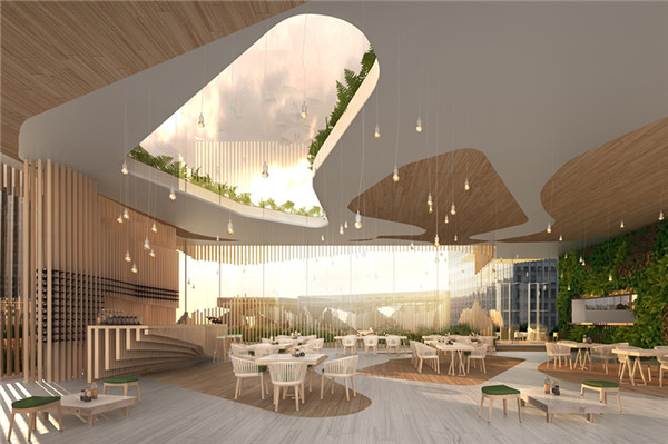 巴黎拉德芳斯區(qū)氧氣公園景觀設(shè)計(jì)