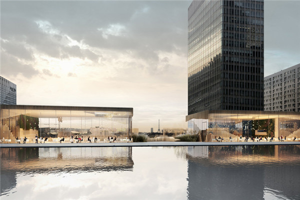 巴黎拉德芳斯區(qū)氧氣公園景觀設(shè)計(jì)