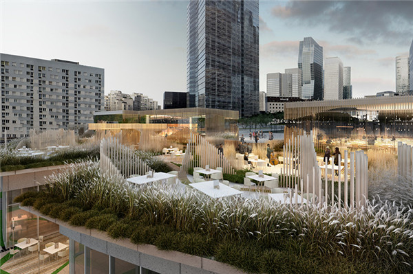 巴黎拉德芳斯區(qū)氧氣公園景觀設(shè)計(jì)