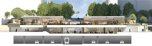 巴黎拉德芳斯區(qū)氧氣公園景觀設(shè)計(jì)