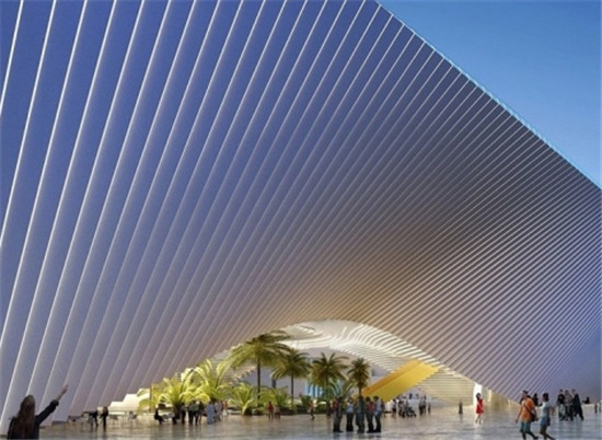 2020迪拜世博會主題館的設計方案公布