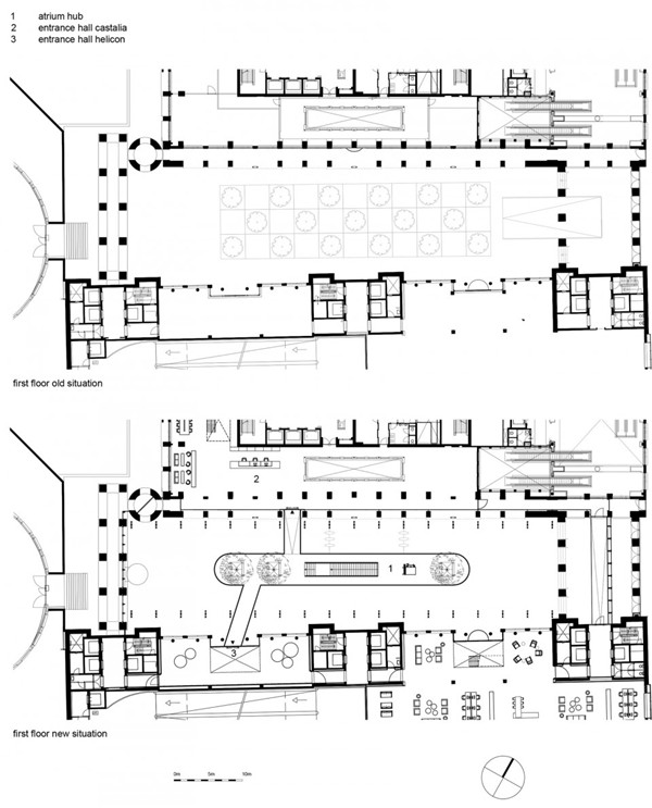 淡雅與明媚并置 ：荷蘭政府大樓改造設計