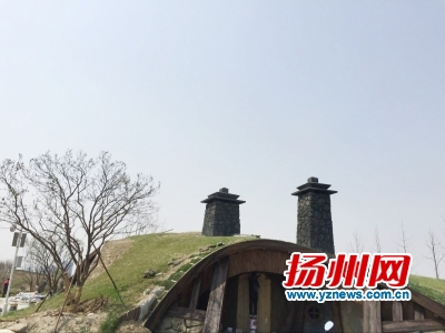 馬可波羅花世界標志性主題景觀打造完畢