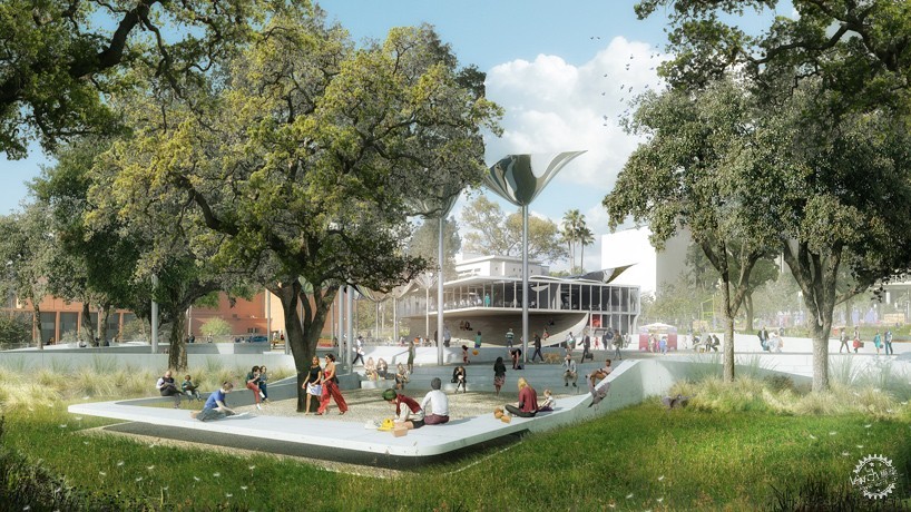 洛杉磯 第一大街市民中心公園設(shè)計(jì)