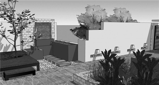 小尺寸庭院的景觀設計