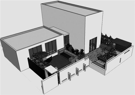 小尺寸庭院的景觀設計