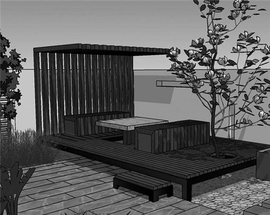 小尺寸庭院的景觀設計