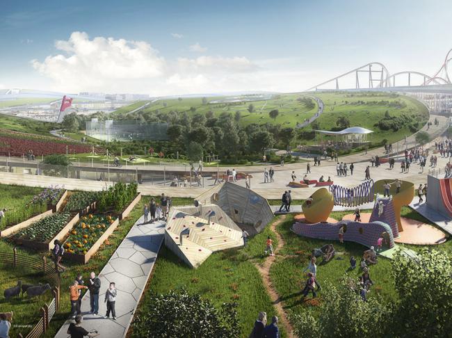 野心勃勃的歐洲城規劃項目