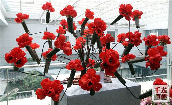 國泰郁金香首次亮相中國園林博物館