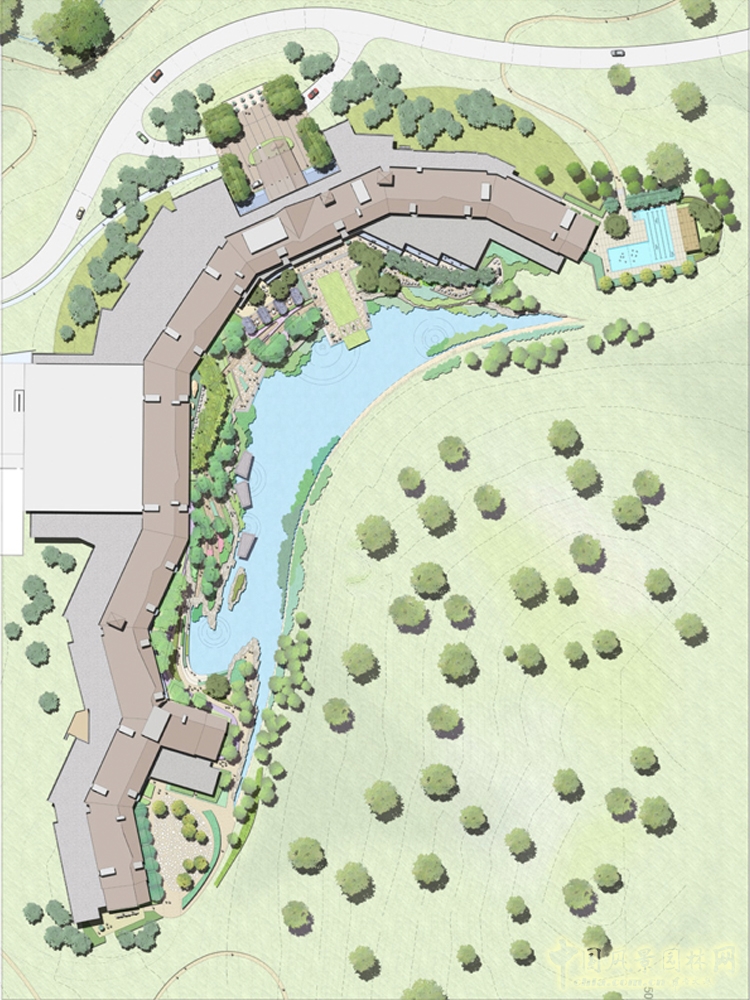 SWA經典案例:德勤大學景觀設計