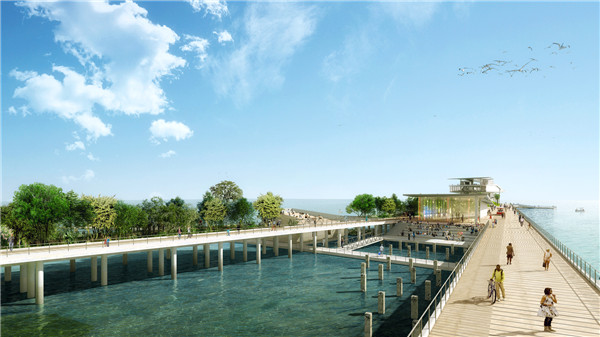 圣彼得堡碼頭概念設計通過市政審批