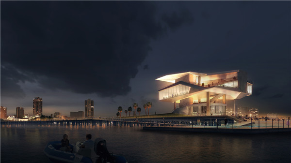 圣彼得堡碼頭概念設(shè)計(jì)通過(guò)市政審批