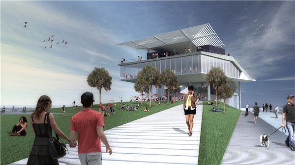 圣彼得堡碼頭概念設(shè)計(jì)通過(guò)市政審批