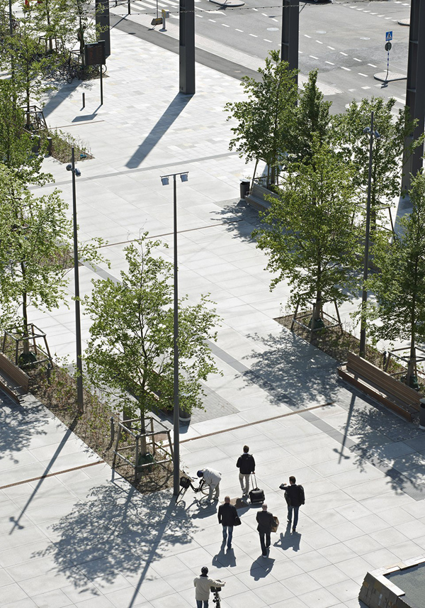 瑞典馬爾默城市“森林”廣場