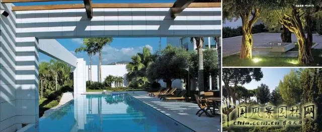 黎巴嫩布薩利姆鎮(zhèn)山林別墅園