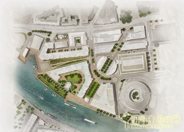 英國布里斯托爾港口公共領域景觀