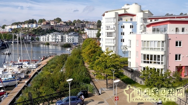 英國布里斯托爾港口公共領域景觀