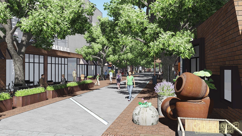 萬漪景觀設(shè)計項目:塘朗工業(yè)區(qū)改造(圖)