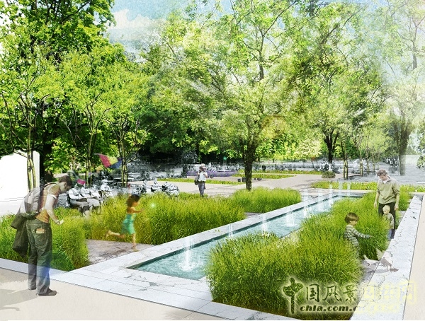 德國柏林小蒂爾加滕-奧托公園景觀改造