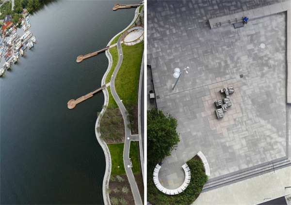 瑞典Hornsbergs Strandpark 濱海帶狀景觀