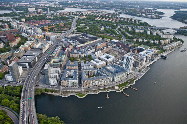 瑞典Hornsbergs Strandpark 濱海帶狀景觀