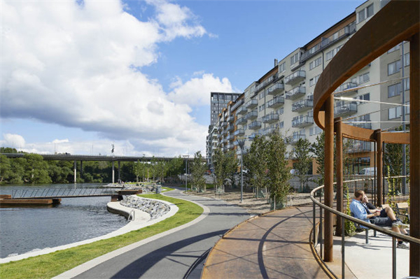 瑞典Hornsbergs Strandpark 濱海帶狀景觀