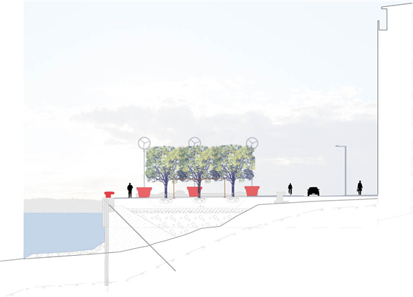 瑞典Hornsbergs Strandpark 濱海帶狀景觀