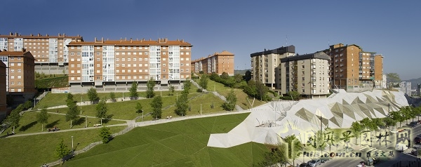 西班牙畢爾巴鄂市赫蘇斯·哈林丹茨斜坡