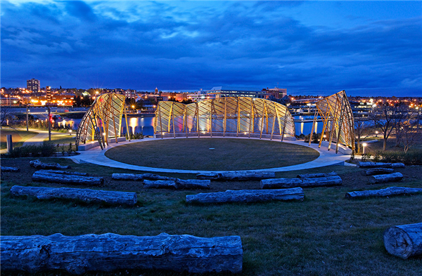 加拿大：安大略省雷灣濱水景觀