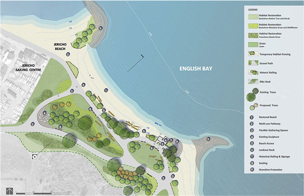 加拿大:溫哥華耶利哥濱水公園修復重建